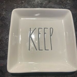 White Square small trinket tray